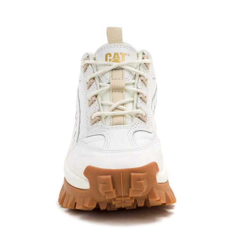 ZAPATILLA CUERO MUJER INTRUDER BLANCA CAT - 5