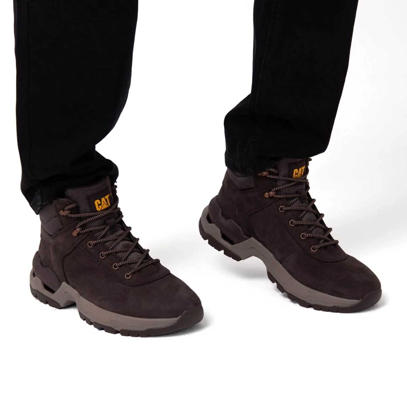 ZAPATILLA CON CAÑA HOMBRE SURGE HIKER CAFE  CAT - 5