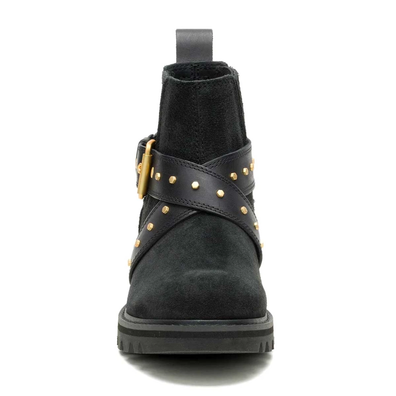 BOTIN MUJER GRADER EMBELLISH CHELSEA NEGRO CAT - 4