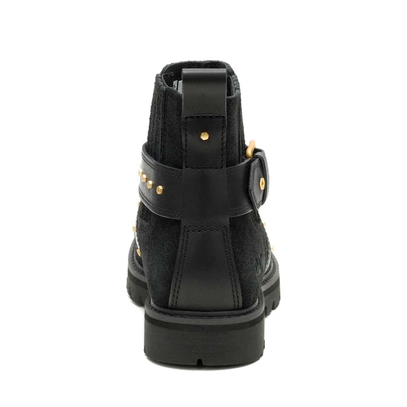 BOTIN MUJER GRADER EMBELLISH CHELSEA NEGRO CAT - 5