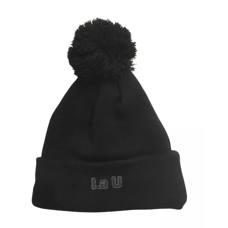 BEANIE NEW ERA UNIVERSIDAD DE CHILE POMPON NEGRO - 3
