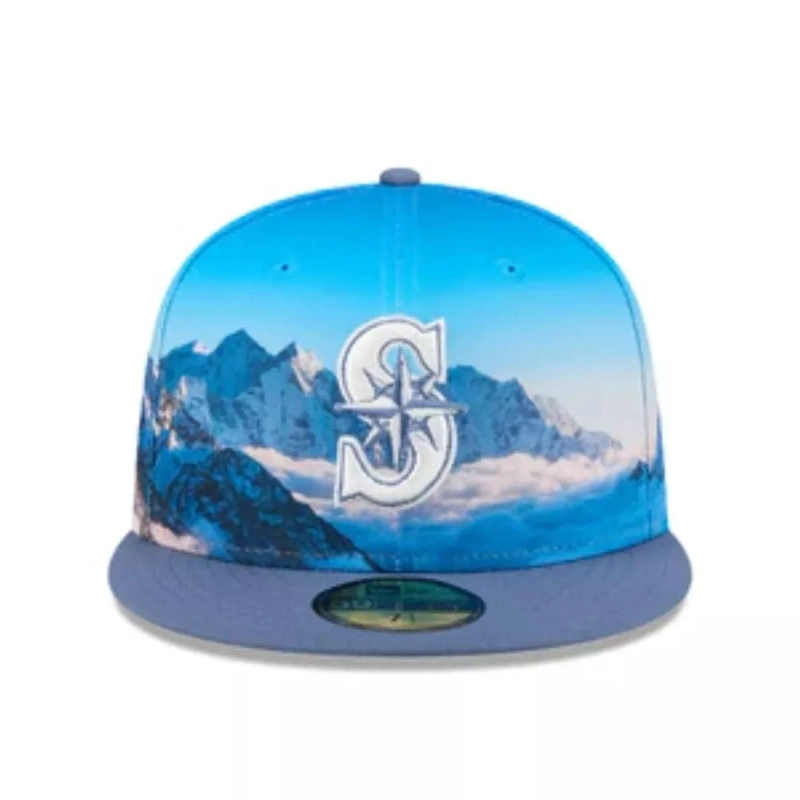 JOCKEY GORRO NEW ERA 59FIFTY SEATTLE MARINERS MLB PHOTOREAL DK BLUE - 1