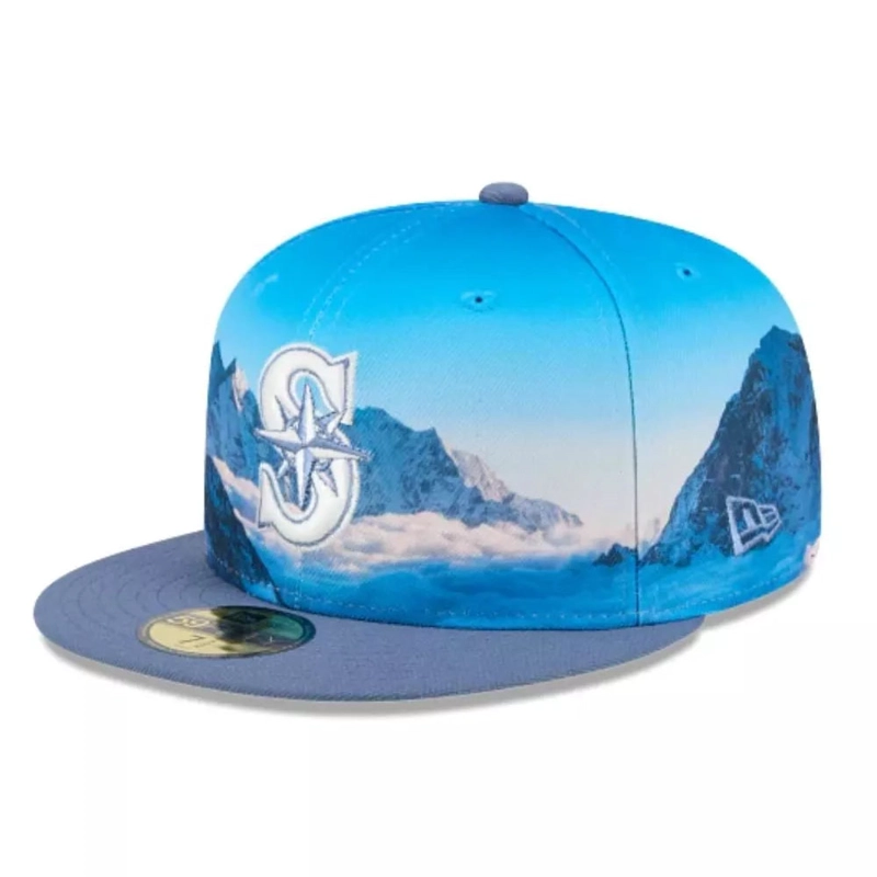 JOCKEY GORRO NEW ERA 59FIFTY SEATTLE MARINERS MLB PHOTOREAL DK BLUE - 2