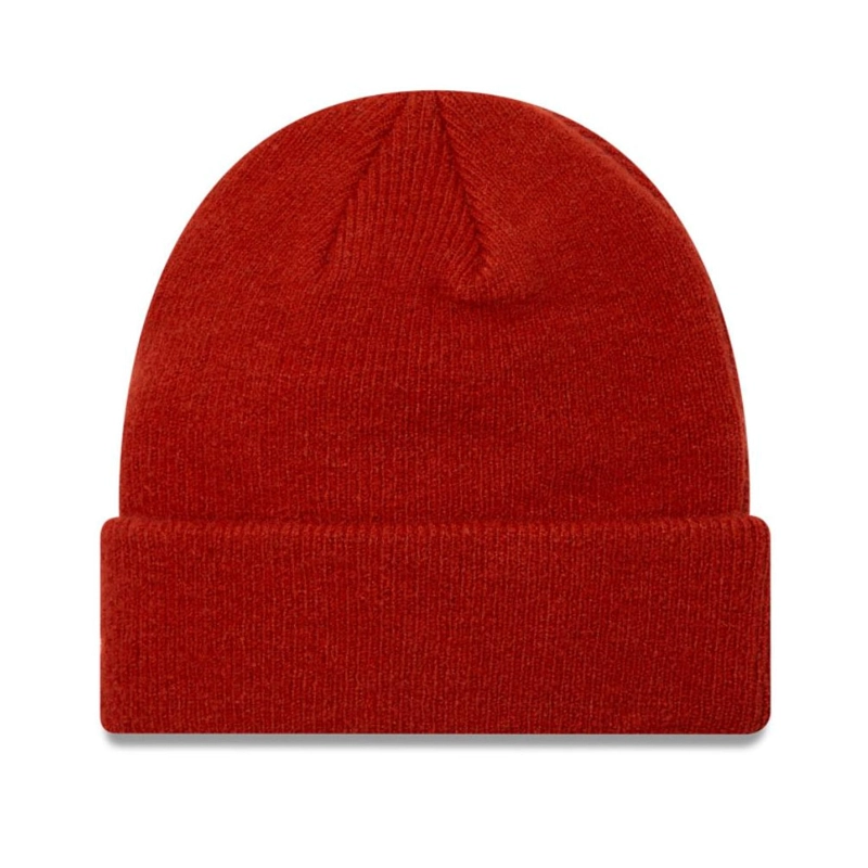 BEANIE NEW ERA SEASONAL MOHAIR BEANI RUST COPPER - 2