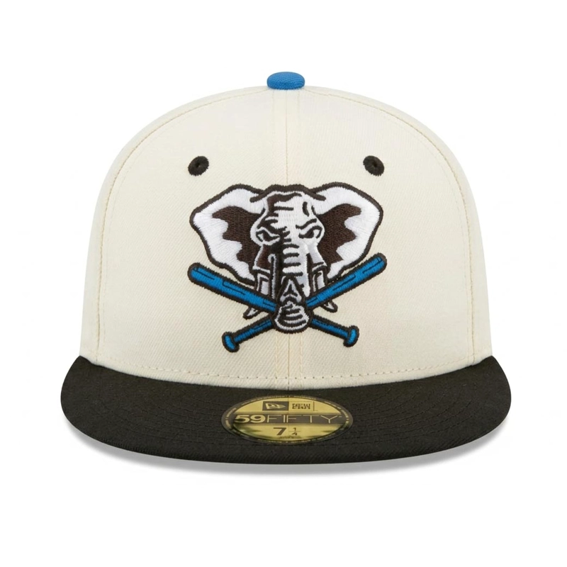 JOCKEY GORRO NEW ERA 59FIFTY OAKLAND ATHLETICS MLB ELEPHANT - 1
