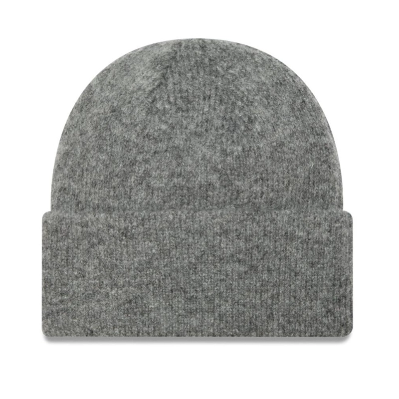 BEANIE NEW ERA MUJER NEW YORK YANKEES MLB WIDE CUFF BEANIE GRIS - 2