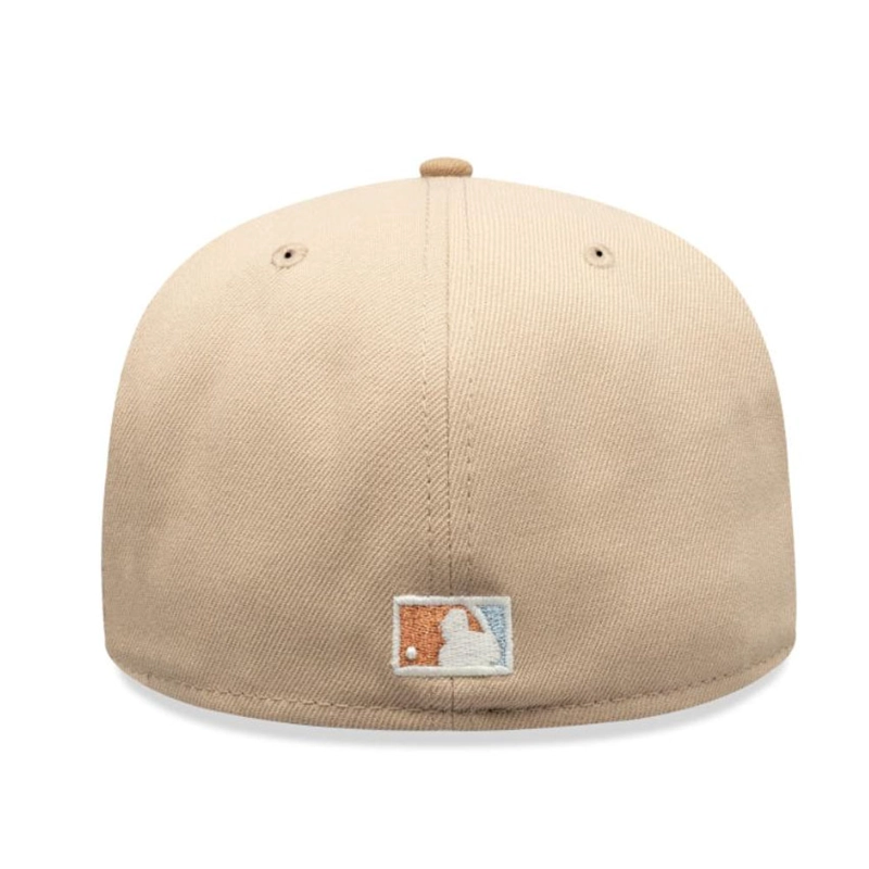 JOCKEY GORRO 59FIFTY CHICAGO WHITE SOX BEIGE - ROSADO - 4