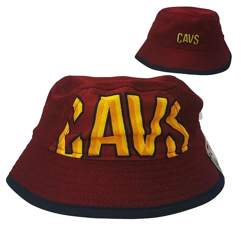 BUCKET NEW ERA CLEVELAND CAVALIERS NIÑOS ROJO - 2