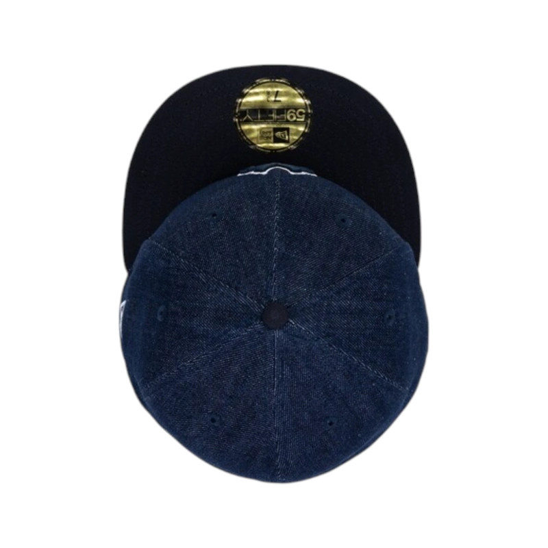 JOCKEY GORRO NEW ERA 59FIFTY NEW YORK YANKEES MLB DENIM 2TONE - 4