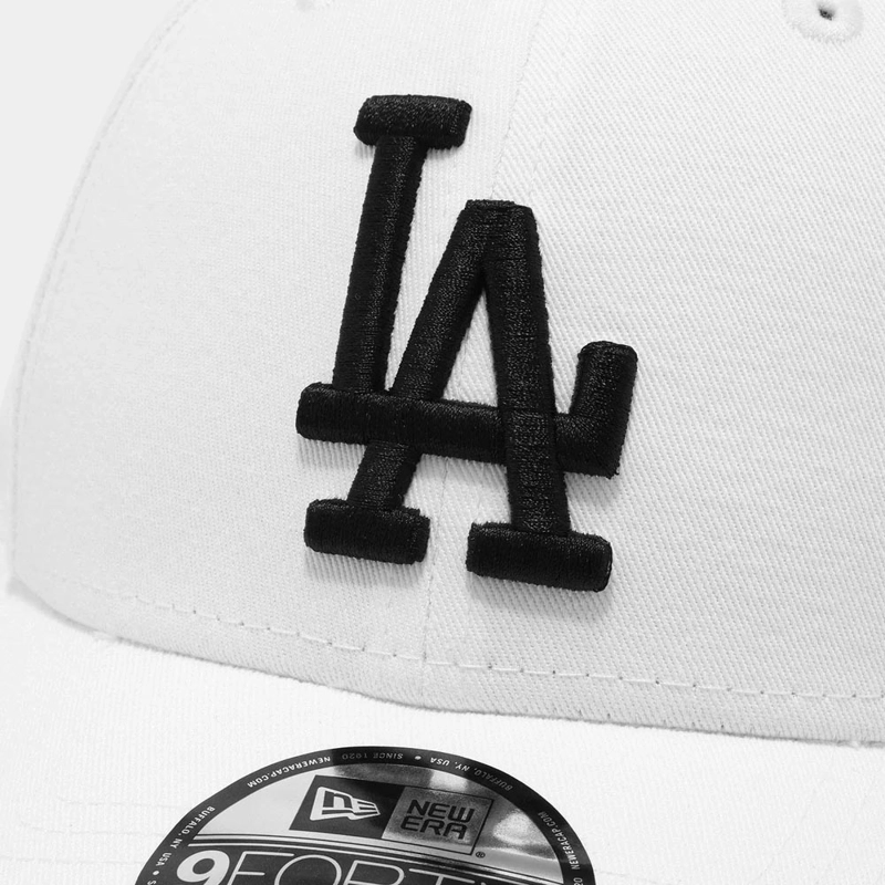 JOCKEY GORRO NEW ERA MUJER 9FORTY LOS ANGELES DODGERS BLANCO - 3