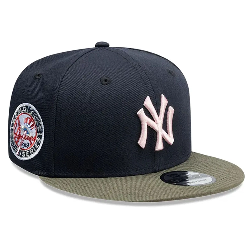 JOCKEY GORRO NEW ERA 9FIFTY NEW YORK YANKEES NAVY VERDE - 2