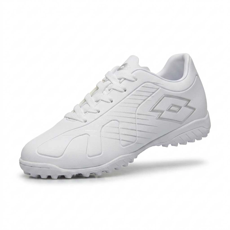 ZAPATO BABY FUTBOL JUVENIL LOTTO FIORE JR TF BLANCO - 3