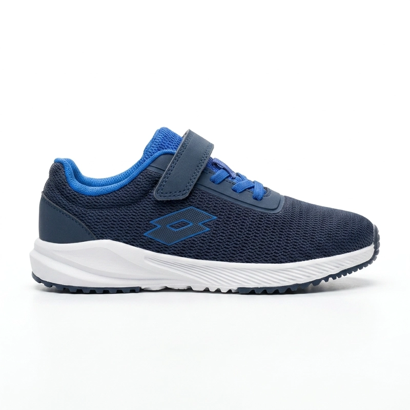 ZAPATILLA RUNNING NIÑO LOTTO CHALLENGE AZUL BLANCO - 1