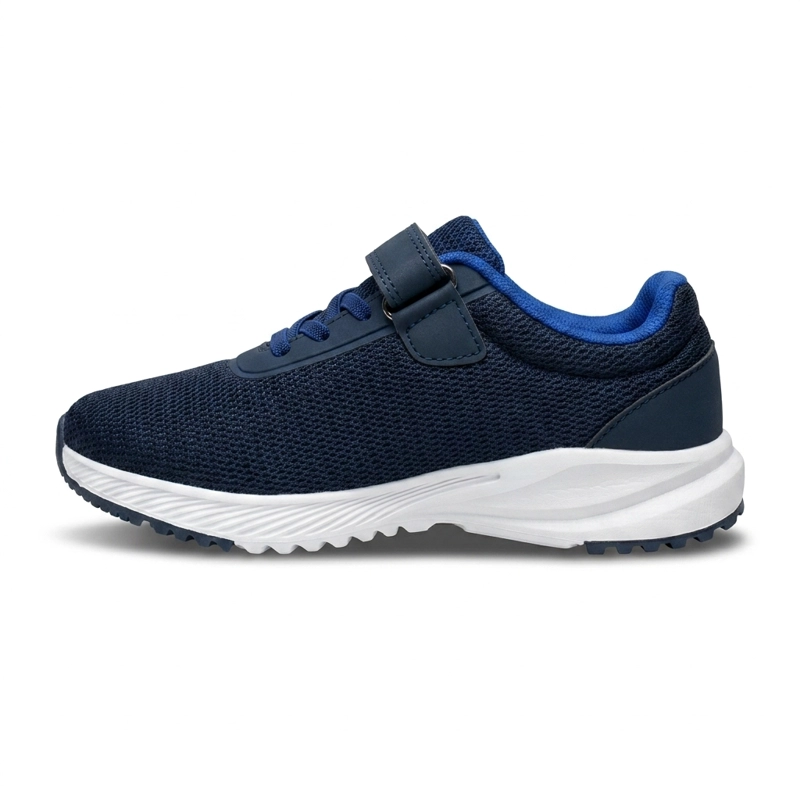 ZAPATILLA RUNNING NIÑO LOTTO CHALLENGE AZUL BLANCO - 2