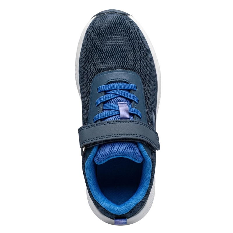 ZAPATILLA RUNNING NIÑO LOTTO CHALLENGE AZUL BLANCO - 3
