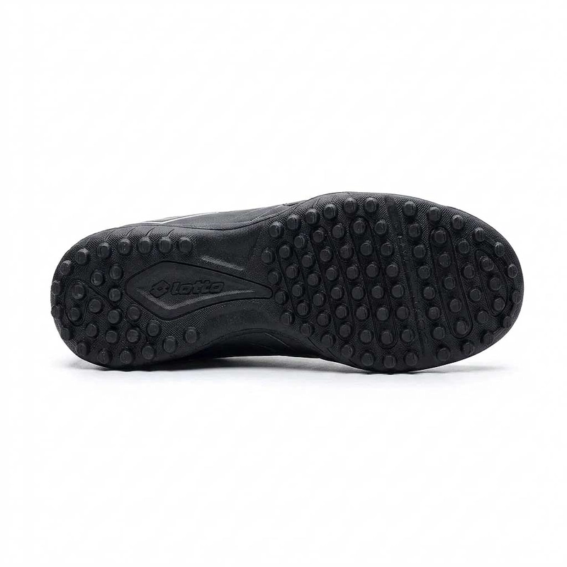 ZAPATO BABY FUTBOL NIÑO LOTTO FIORE JR TF PLATEADO - 4