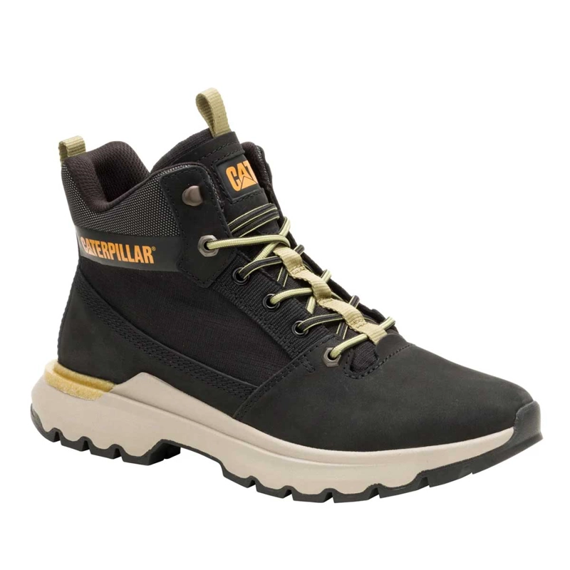 ZAPATILLA CAT HOMBRE COLORADO SNEAKER CON CAÑA NEGRA - 4