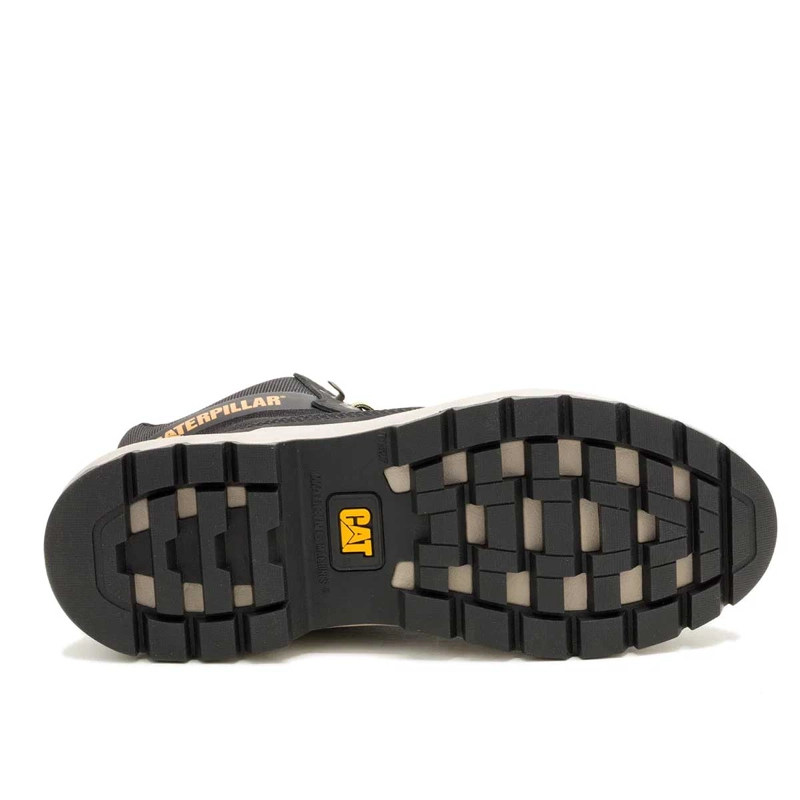 ZAPATILLA CAT HOMBRE COLORADO SNEAKER CON CAÑA NEGRA - 7