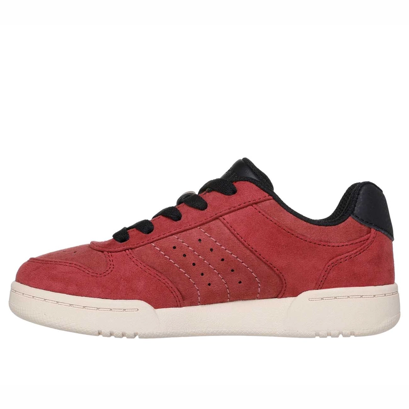 ZAPATILLAS URBANAS NIÑO SKECHERS QUICK STREET RETRO SMOOTH BURDEO 418024L-BURG - 2