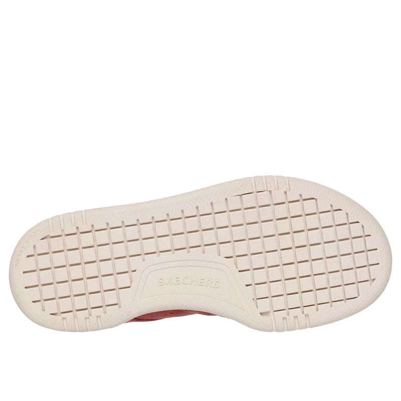 ZAPATILLAS URBANAS NIÑO SKECHERS QUICK STREET RETRO SMOOTH BURDEO 418024L-BURG - 5