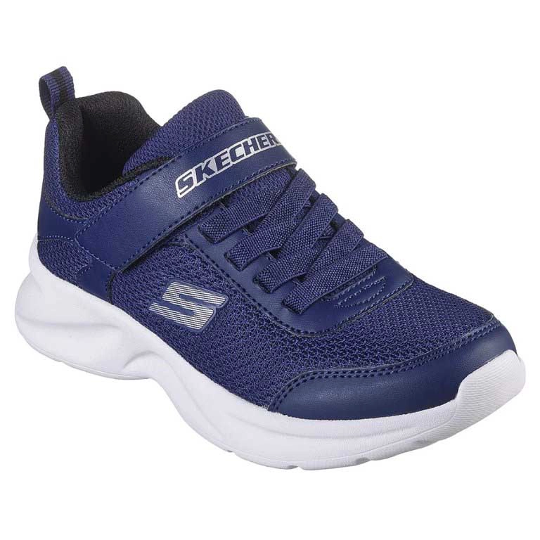 ZAPATILLAS URBANAS NIÑO SKECHERS DYNAMATIC AZUL 405110L-NVY - 3