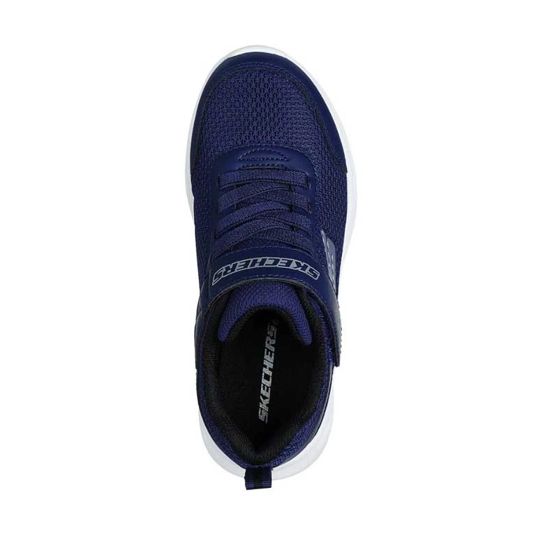 ZAPATILLAS URBANAS NIÑO SKECHERS DYNAMATIC AZUL 405110L-NVY - 4