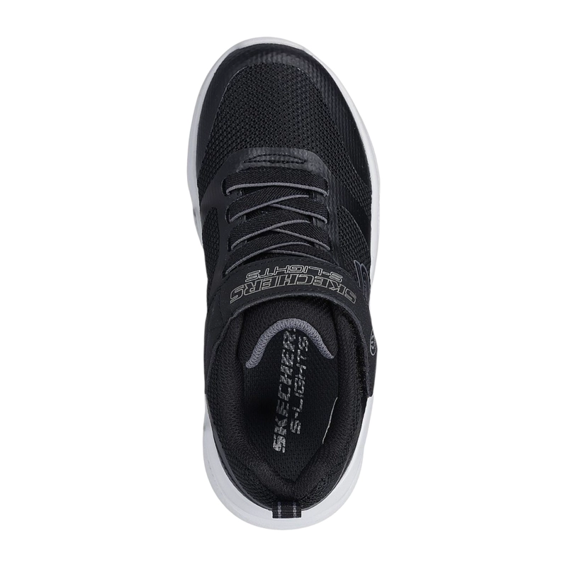 ZAPATILLAS URBANAS NIÑO SKECHERS METEORLIGHTS NEGRO 3O CL 401675L-BKGY - 4