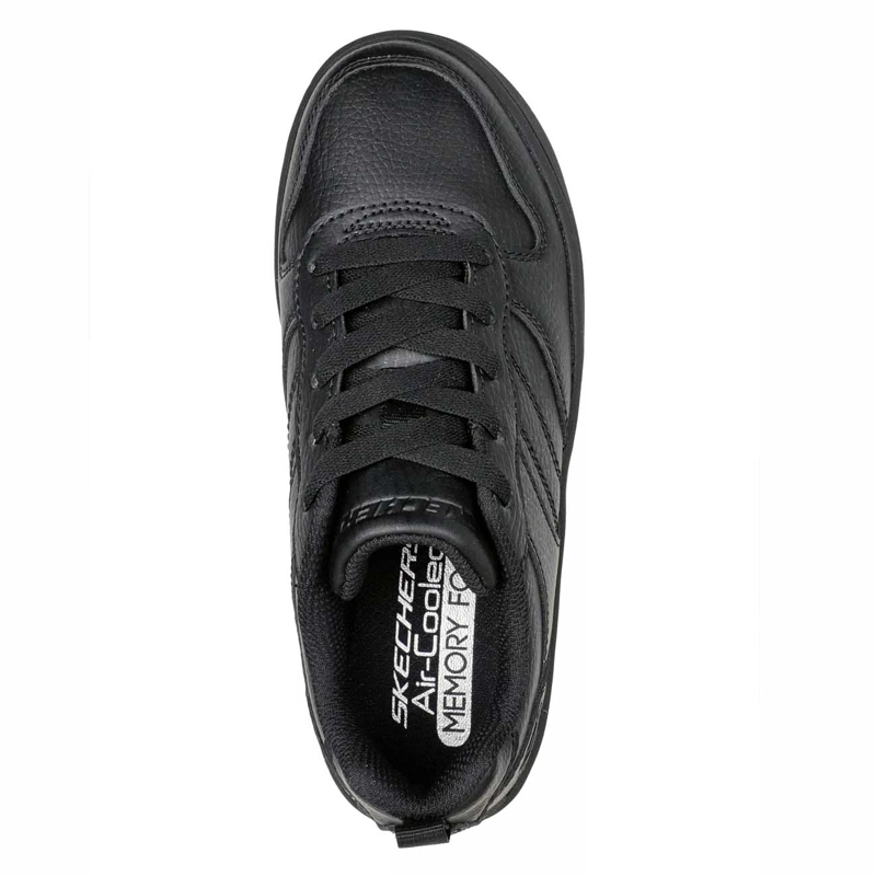 ZAPATILLAS URBANAS NIÑO SKECHERS ELITE SPORT FIELD YARDAGE NEGRO 405702L-BBK - 4