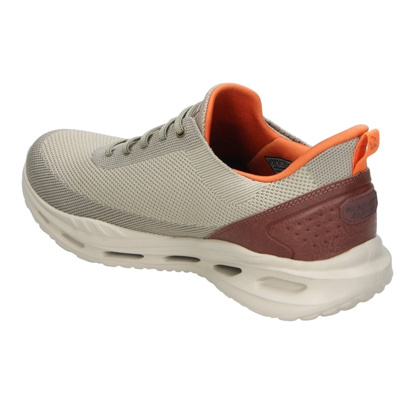 ZAPATILLAS URBANAS HOMBRE SKECHERS ARCH FIT ORVAN KINCADE BEIGE 210994-TPE - 5