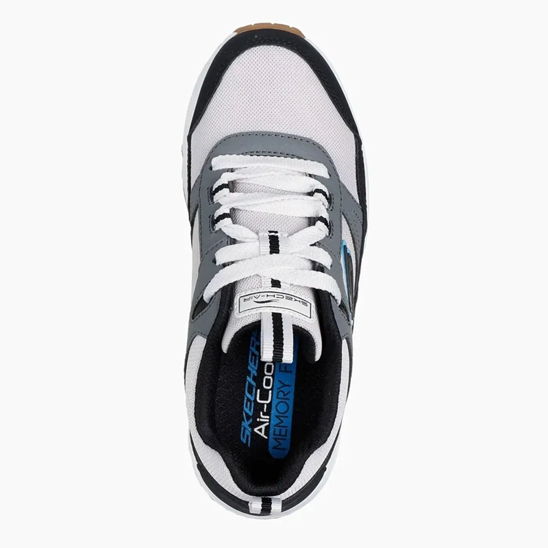 ZAPATILLAS URBANAS NIÑO SKECHERS UNO - RETRO-GROOVE NEGRO 403659L-BKW - 4