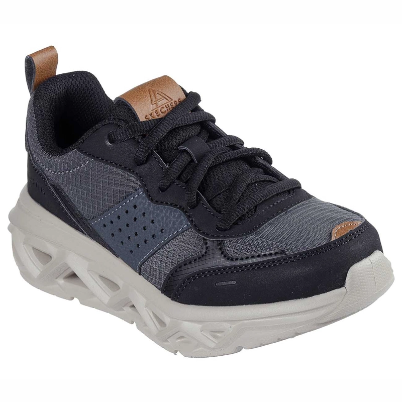 ZAPATILLAS URBANAS NIÑOS SKECHERS SKX-112 GRIS 406145L-BKCC - 3