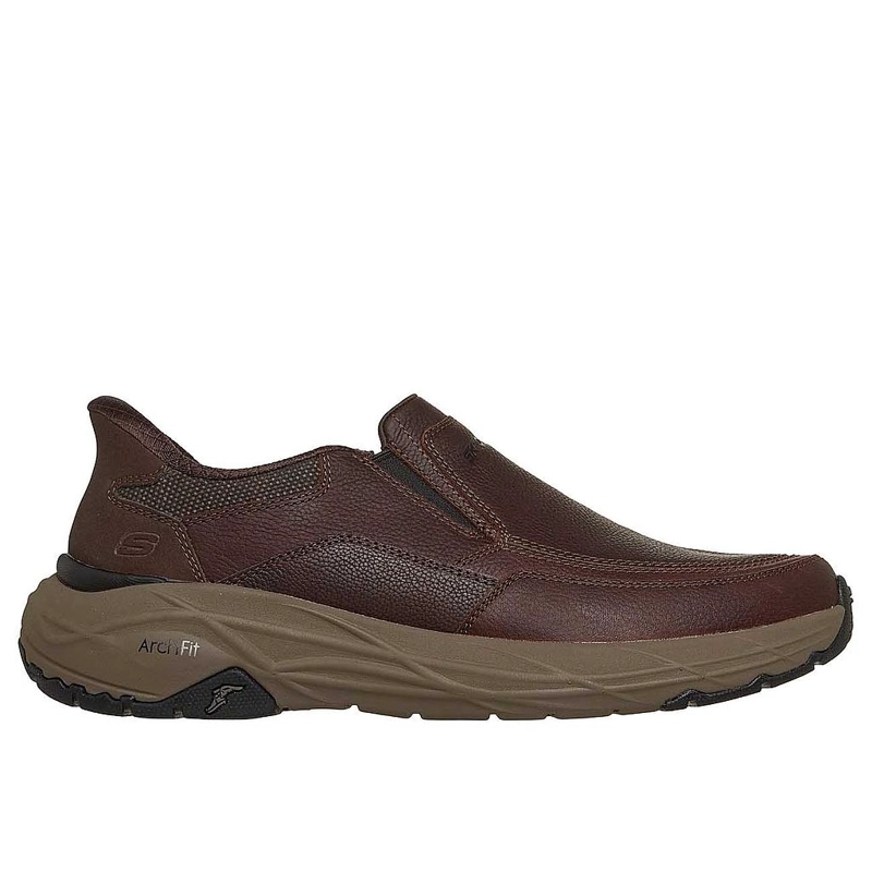 ZAPATILLAS URBANAS HOMBRE SKECHERS ARCH FIT MAVERICK SLIP-INS 205796-RDBR - 1