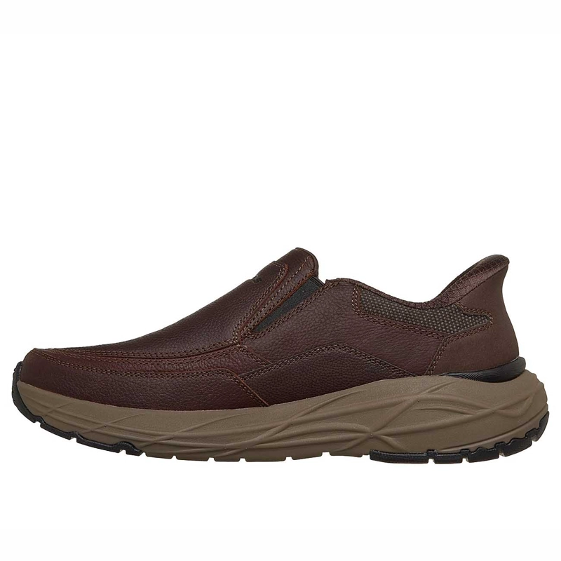 ZAPATILLAS URBANAS HOMBRE SKECHERS ARCH FIT MAVERICK SLIP-INS 205796-RDBR - 2