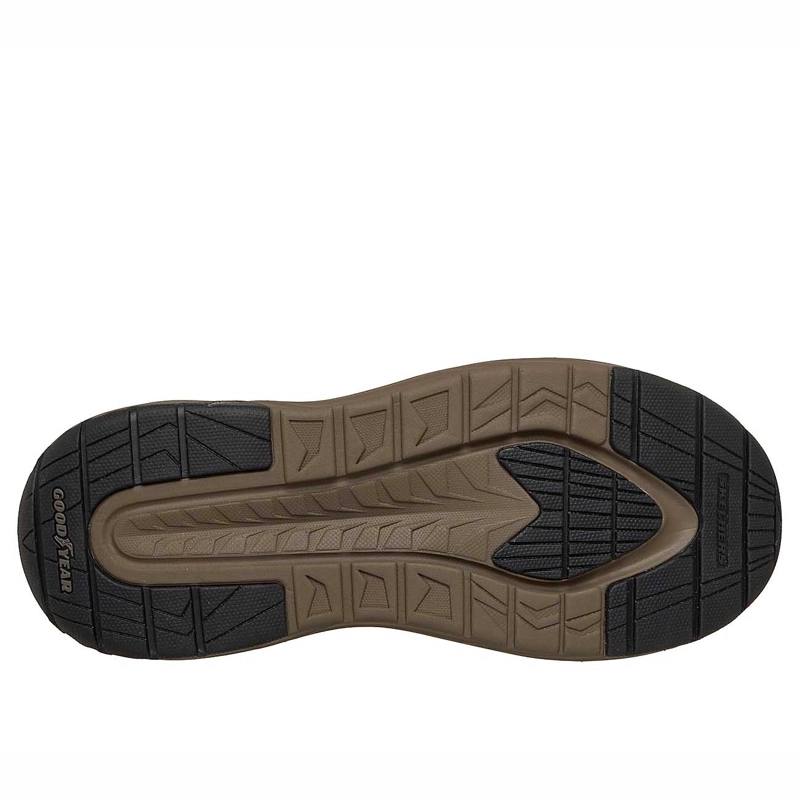 ZAPATILLAS URBANAS HOMBRE SKECHERS ARCH FIT MAVERICK SLIP-INS 205796-RDBR - 4