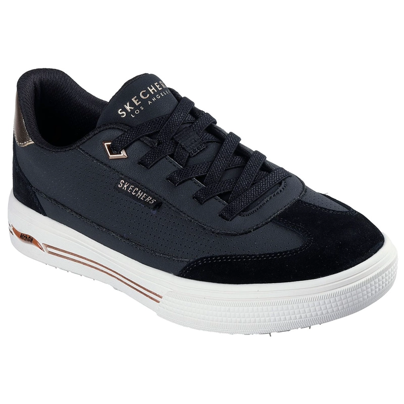 ZAPATILLAS URBANAS MUJER SKECHERS ARCH FIT ARCADE DIAMOND DAZE NEGRO 177204-BLK - 3
