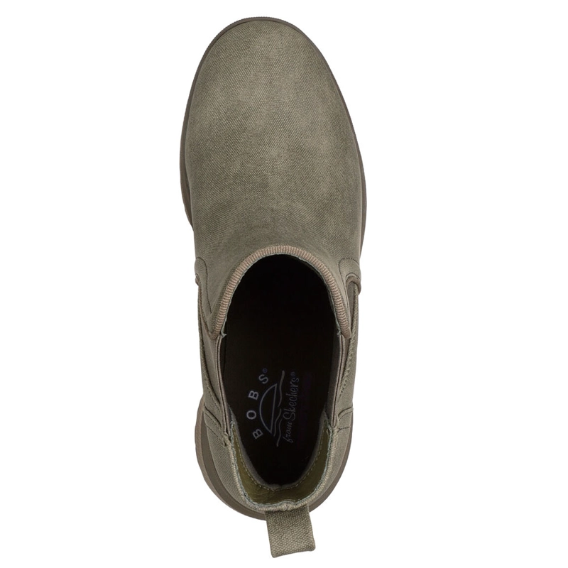 BOTAS MUJER SKECHERS BOBS TANGO 114625-OLV - 4
