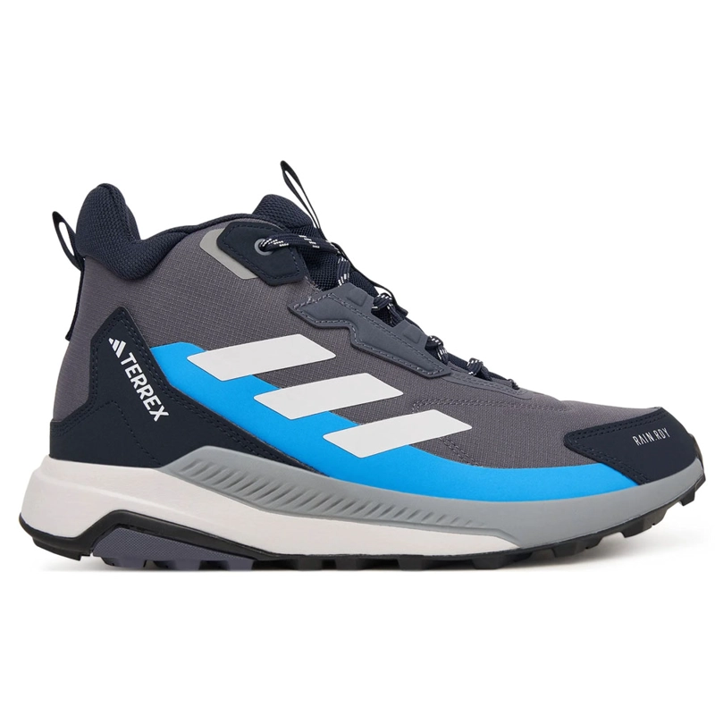 ZAPATOS TERREX ADIDAS SENDERISMO ANYLANDER MID RAIN GRIS AZUL - 1
