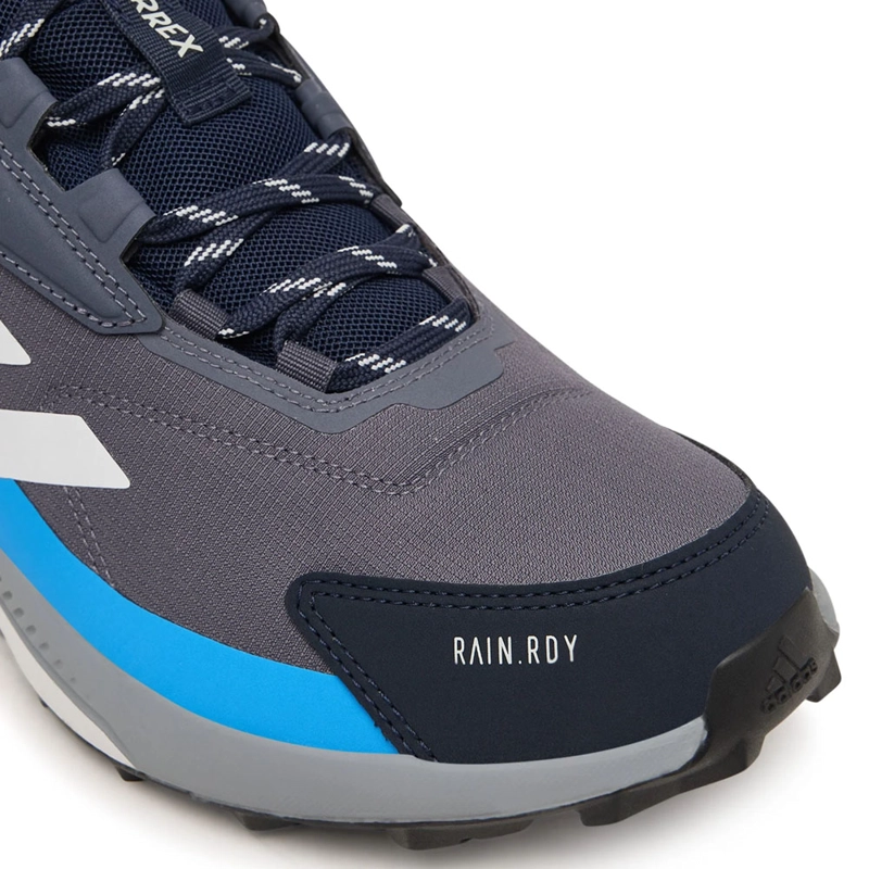 ZAPATOS TERREX ADIDAS SENDERISMO ANYLANDER MID RAIN GRIS AZUL - 3
