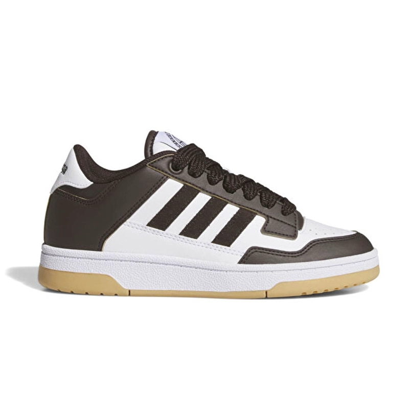 ZAPATILLAS ADIDAS NIÑO RAPID COURT LOW BLANCO CAFE - 1