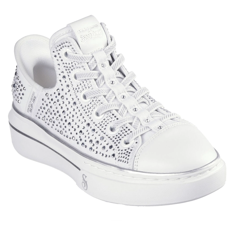 ZAPATILLAS MUJER SKECHERS SNOOP DOG GO WALK FLEX CORA BLANCO186005-WHT - 3