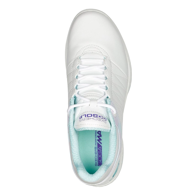ZAPATILLAS GOLF MUJER SKECHERS PIVOT BLANCO 123066-WMLT - 4