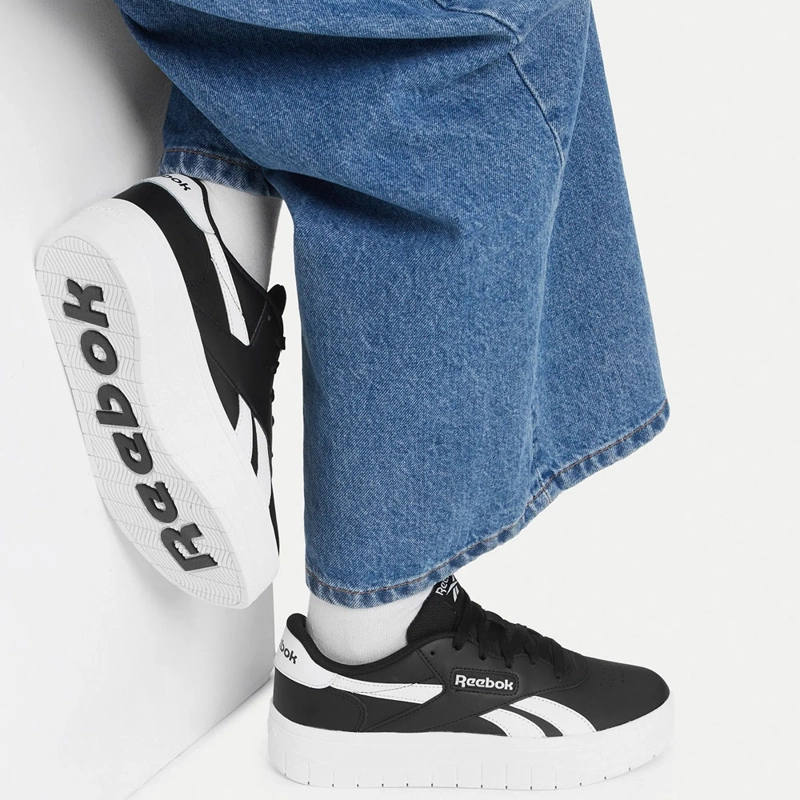 ZAPATILLAS REEBOK MUJER CLASSICS COURT ADVANCE SURGE NEGRO BLANCO - 6
