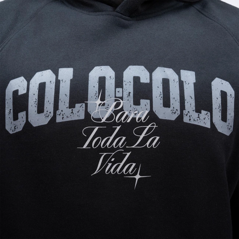 POLERON HOMBRE COLO COLO URBANO HOODIE PARA TODA LA VIDA NEGRO - 2