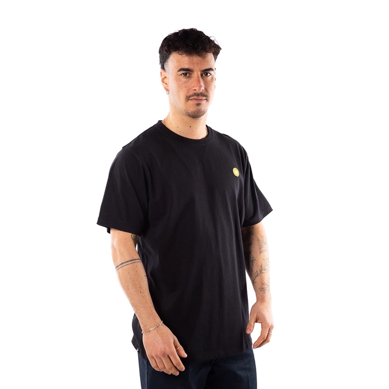 POLERA HOMBRE T-SHIRT HANG LOOSE BLACK LOGO ESSENCIAL - 2