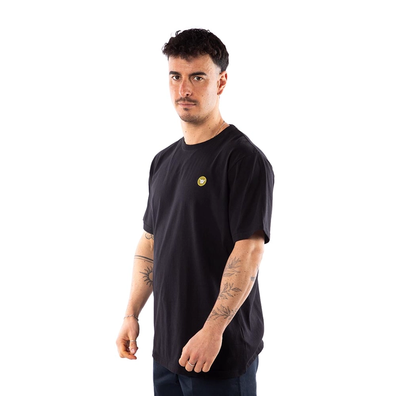 POLERA HOMBRE T-SHIRT HANG LOOSE BLACK LOGO ESSENCIAL - 3