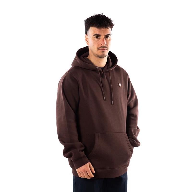 POLERON HOMBRE HANG LOOSE HOODIE BROWN ESSENCIAL - 3
