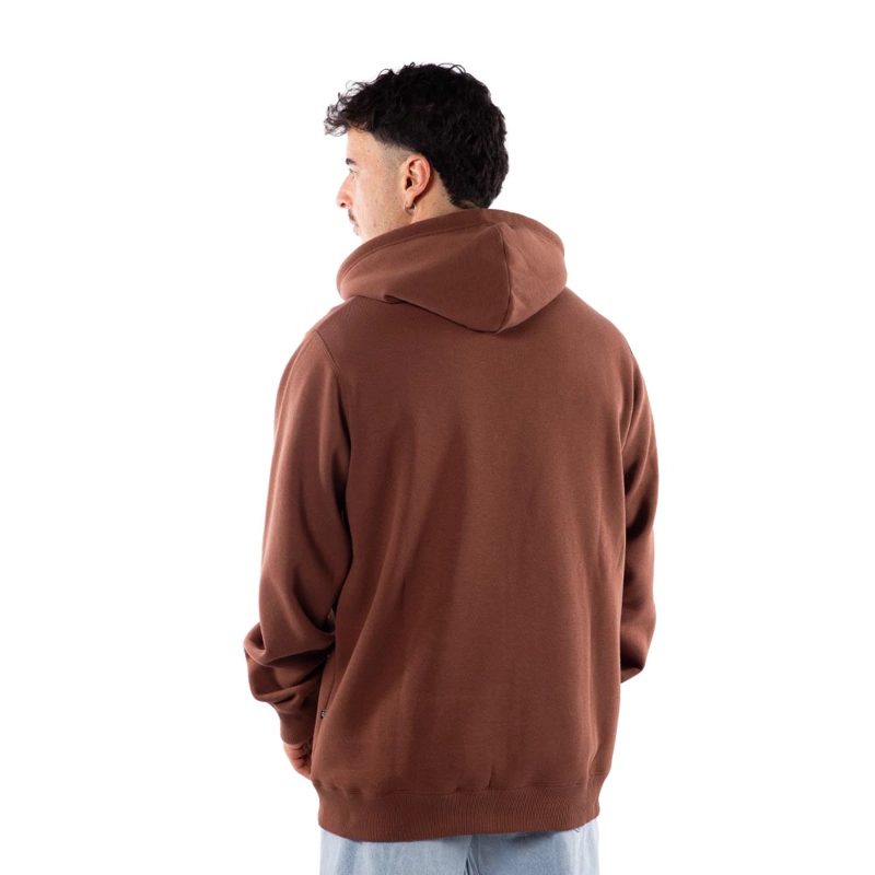 POLERON HOMBRE HANG LOOSE FULL ZIPPER BROWN ESSENCIAL - 4
