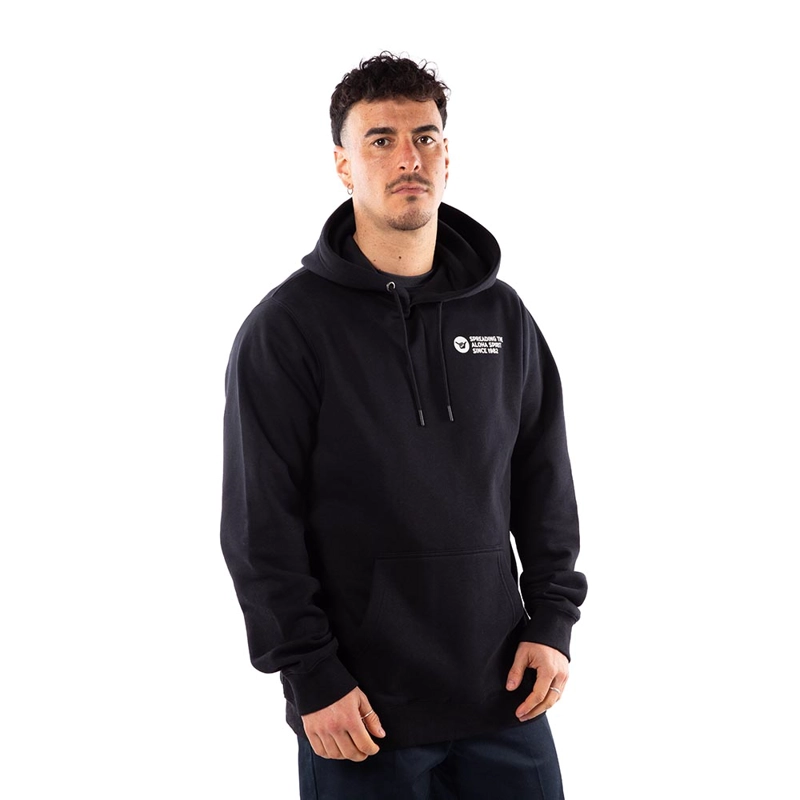POLERON HOMBRE HANG LOOSE HOODIE BLACK SPIRIT ALOHA - 3