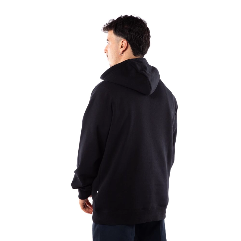 POLERON HOMBRE HANG LOOSE FULL ZIPPER BLACK ESSENCIAL - 4