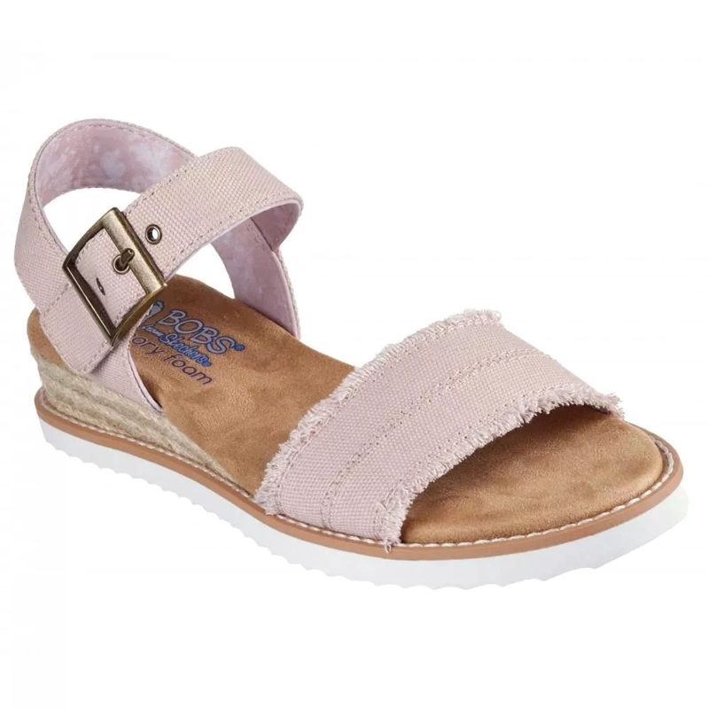 SANDALIA MUJER SKECHERS TALLA 41CL DESERT KISS ADOBE PRINCESS ROSADO - 3